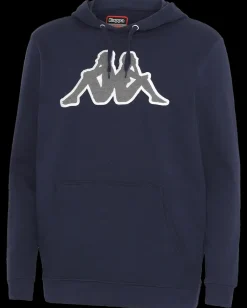 Kappa hoodie mørkeblå
