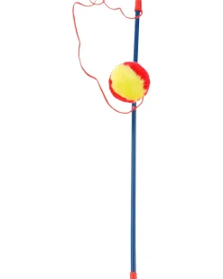 Kattelegetøj pind L. 45 cm - Ass. farve