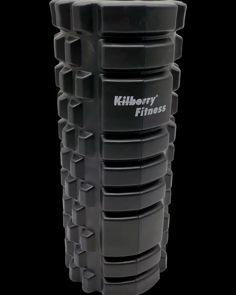 Kilberry Fitness Foam roller 13 x 32,5 cm - sort