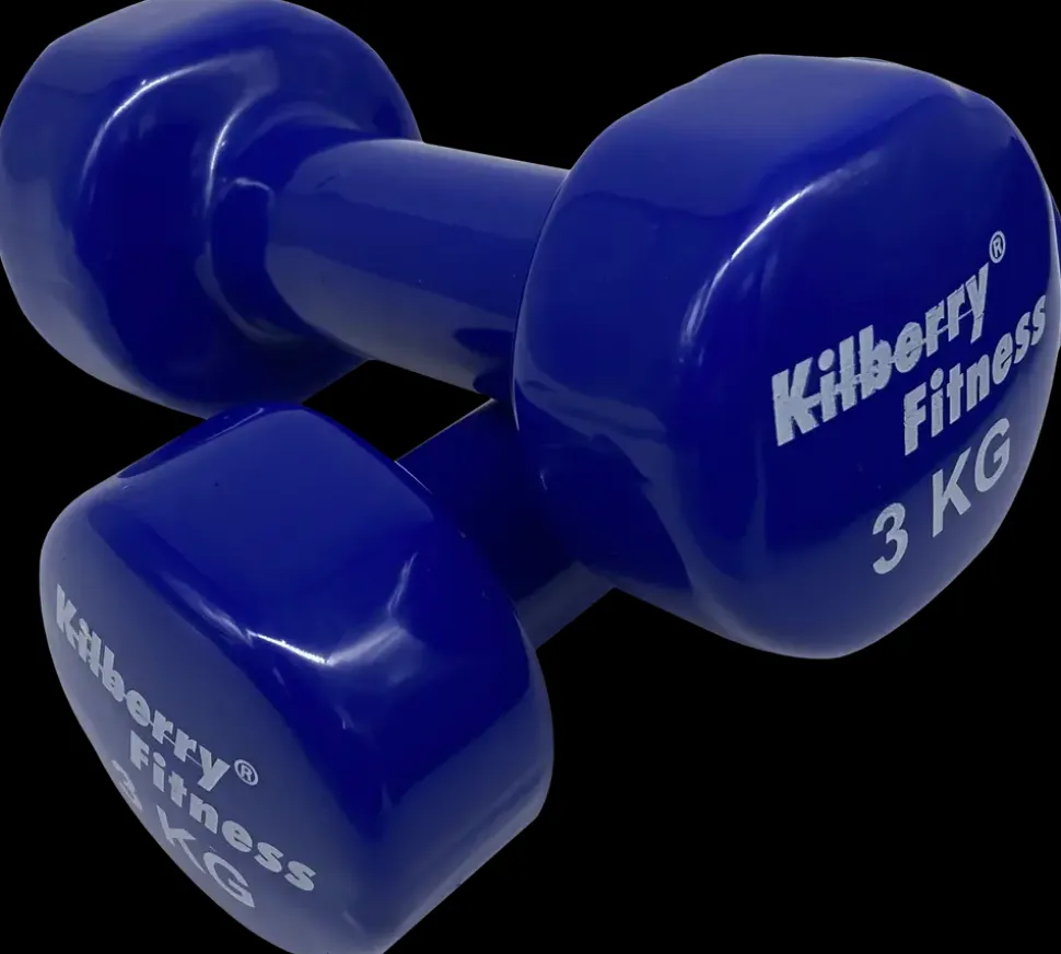 Kilberry Fitness Håndvægt 3 sæt - total 12 kg
