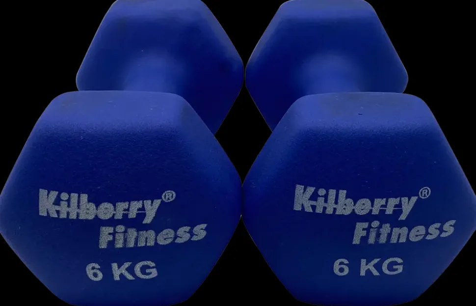 Kilberry Fitness Håndvægt 6 kg 2-pak