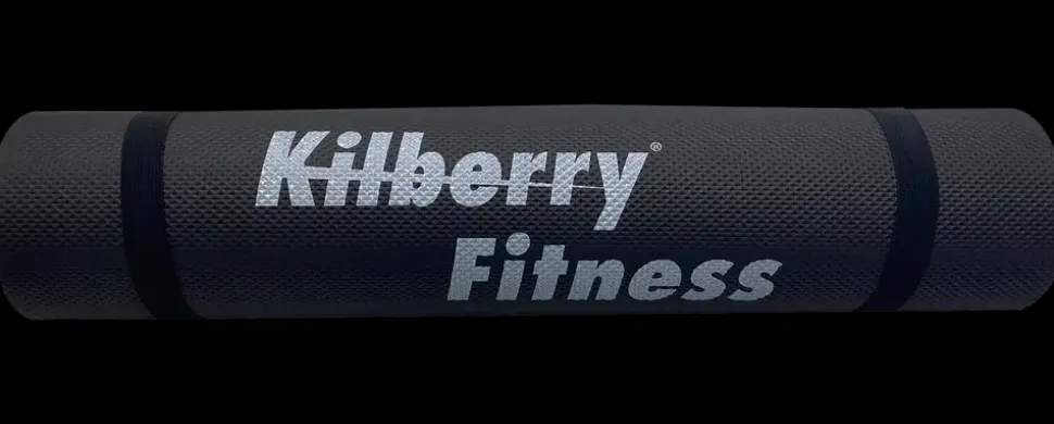 Kilberry Fitness Yogamåtte 6 mm - sort