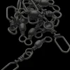 Kinetic Barrel swivel #1 6-pak - sort