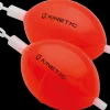 Kinetic B-float 40 mm 2-pak - rød