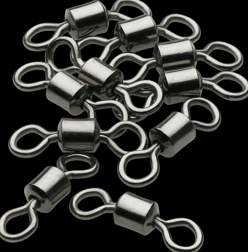 Kinetic Crane swivel #10 10-pak - sort
