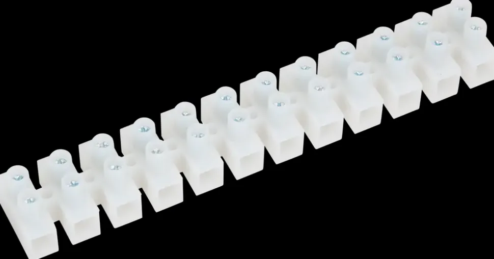 Klemrække 2 x 12 poler 4-6 mm²