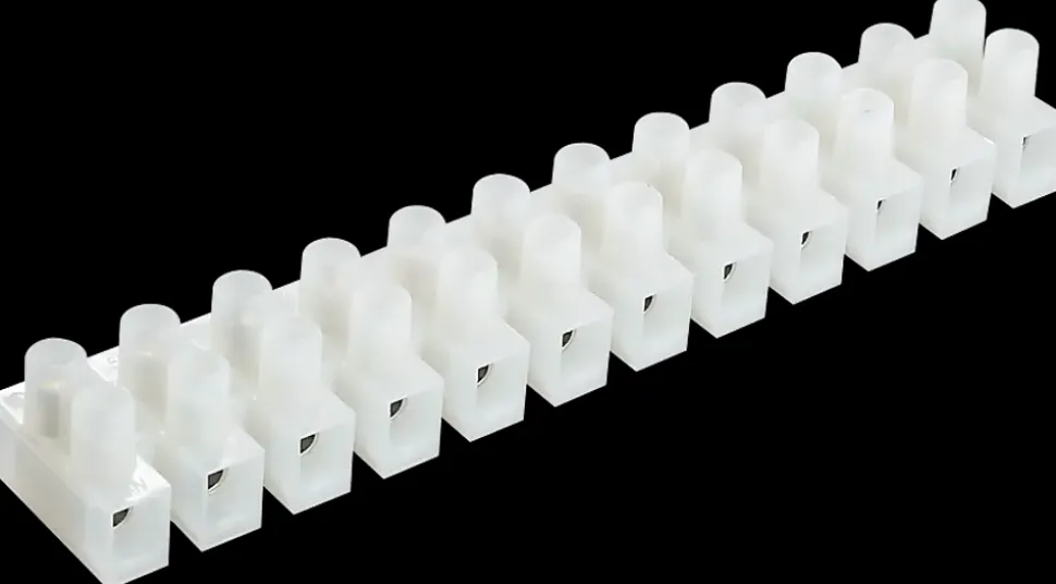 Klemrække 2 x 12 poler 2,5-4 mm²