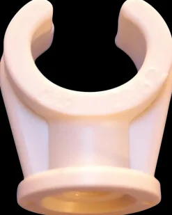 Klemrørbærer enkelt 14-15 mm 2-pak - plast