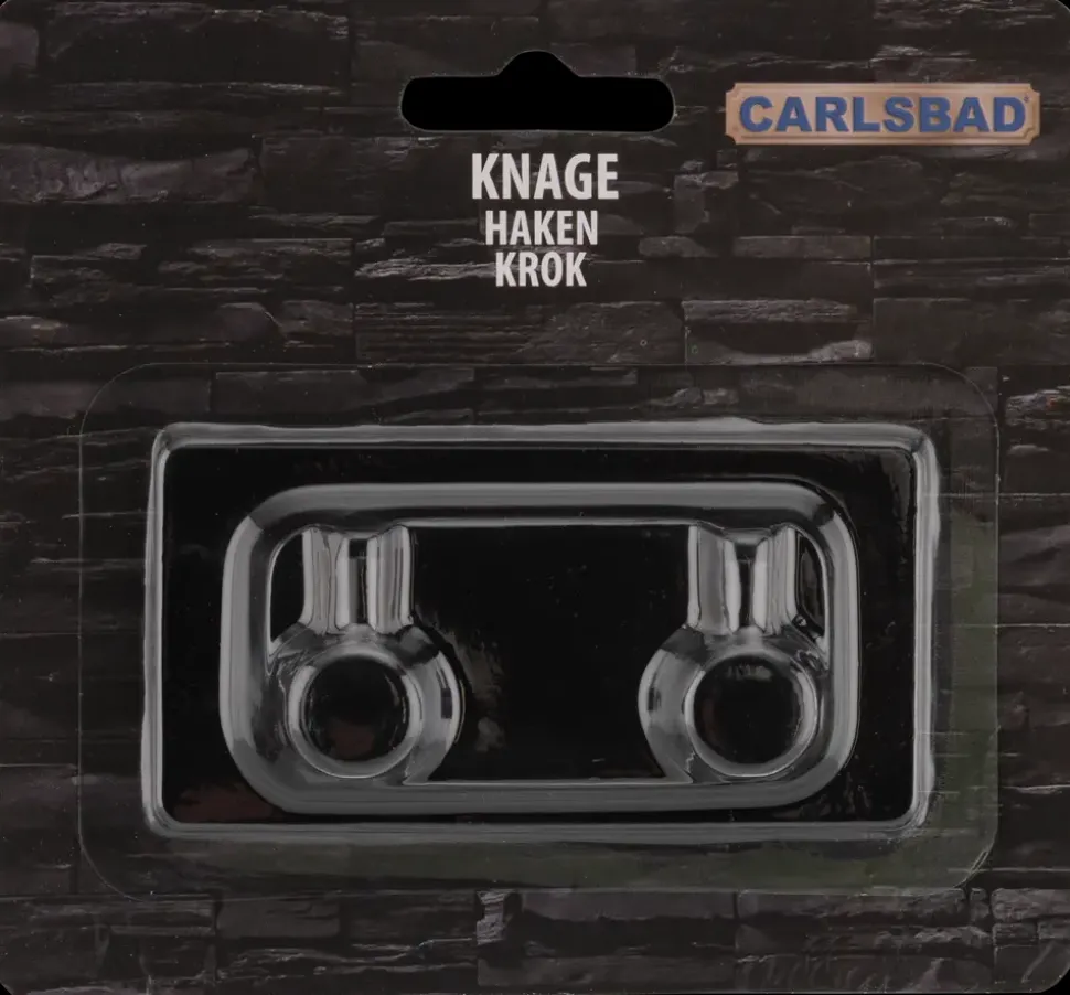 Knage selvklæbende Sort