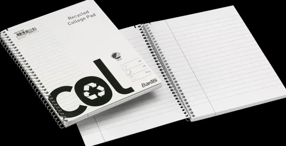 Kollegieblok linjeret A5 ECO