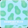 Komprimeret klud med print