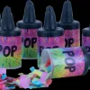 Konfetti pop multifarvet 8 stk