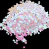 Konfetti stjerner pink