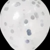 Konfettiballon Ø30 cm 5-pak
