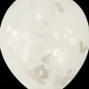 Konfettiballon Ø30 cm 5-pak
