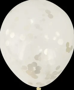 Konfettiballon Ø30 cm 5-pak