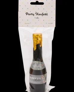 Konfettiflaske – Multifarvet Konfetti