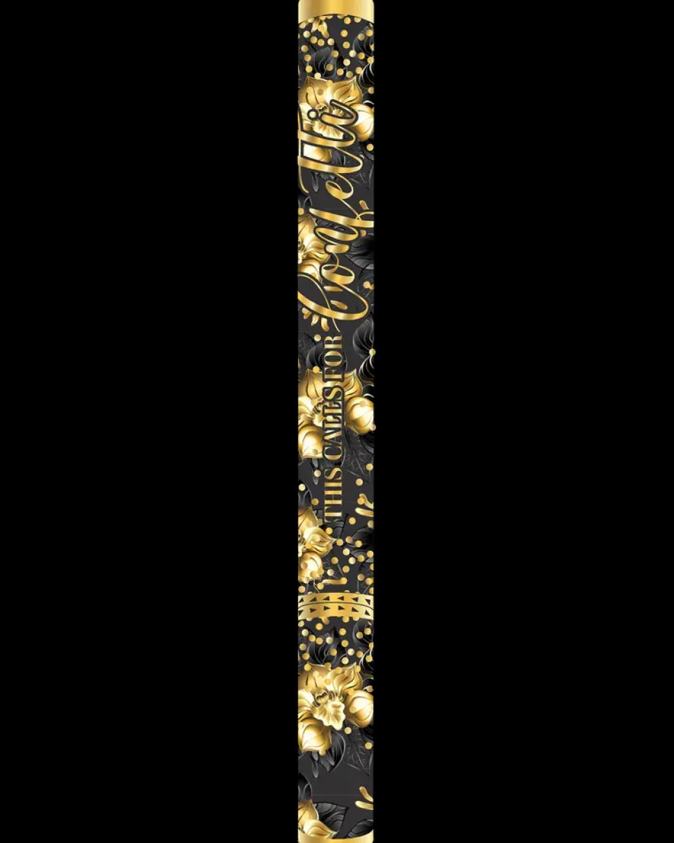Konfettikanon 60 cm - Guld