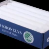Kronelys hvid 10-pak