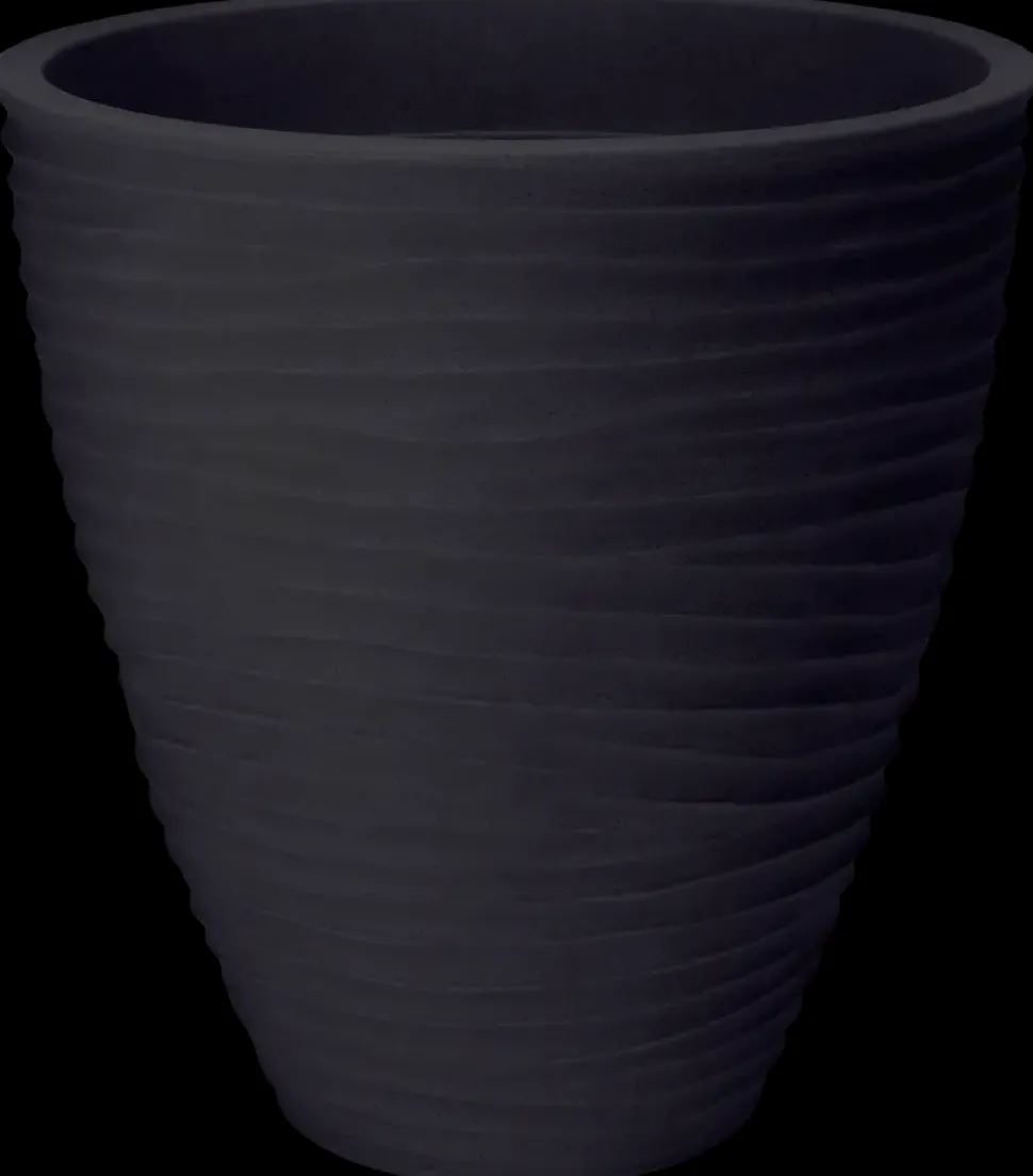 Krukke riflet Ø40 x H. 42 cm
