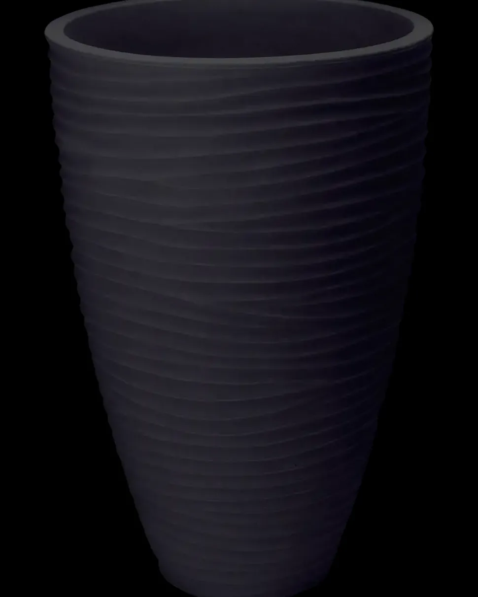 Krukke riflet Ø40 x H. 60 cm