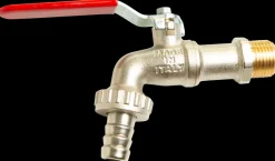 Kugleaftaphane 1/2" M/N med L-greb