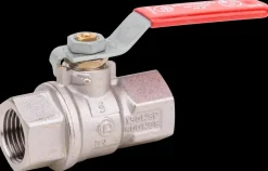 Kuglehane 1/2" M/M med L-greb