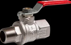 Kuglehane 1/2" M/N med L-greb