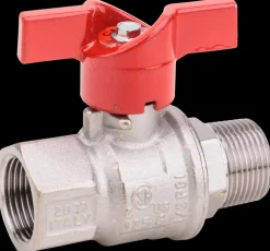 Kuglehane 3/4" M/N med T-greb
