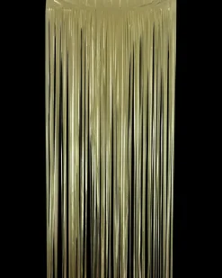 Lametta gardin guld