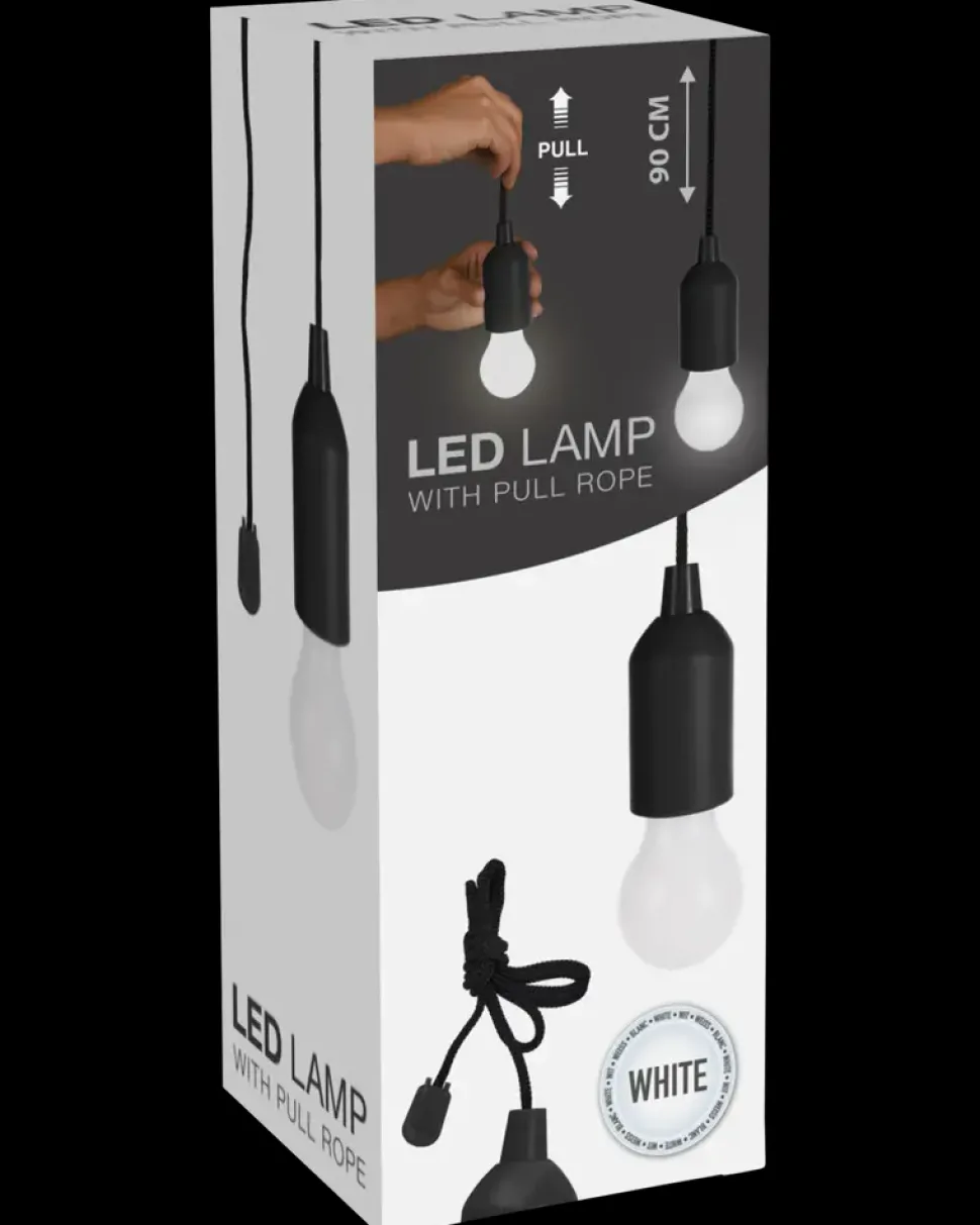 Lampe med tænd/sluk snor