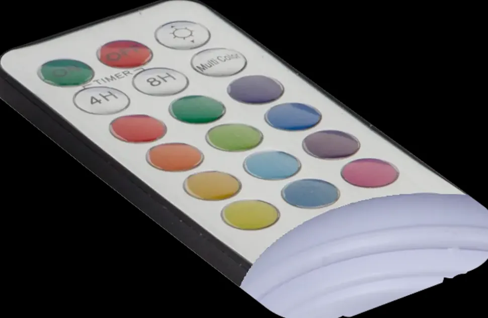 Lampe 5-pak fjernbetjent+timer