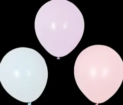 Latexballon 30 cm Pastelfarver - 6-pak