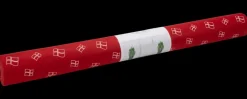 Løber med flag 1 x 3 m - rød