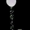 LED ballon med guirlande