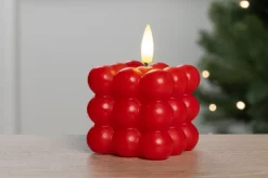 LED Bobbellys 5,5 cm Rød