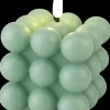 LED-bobbellys H. 7,5 cm - grøn