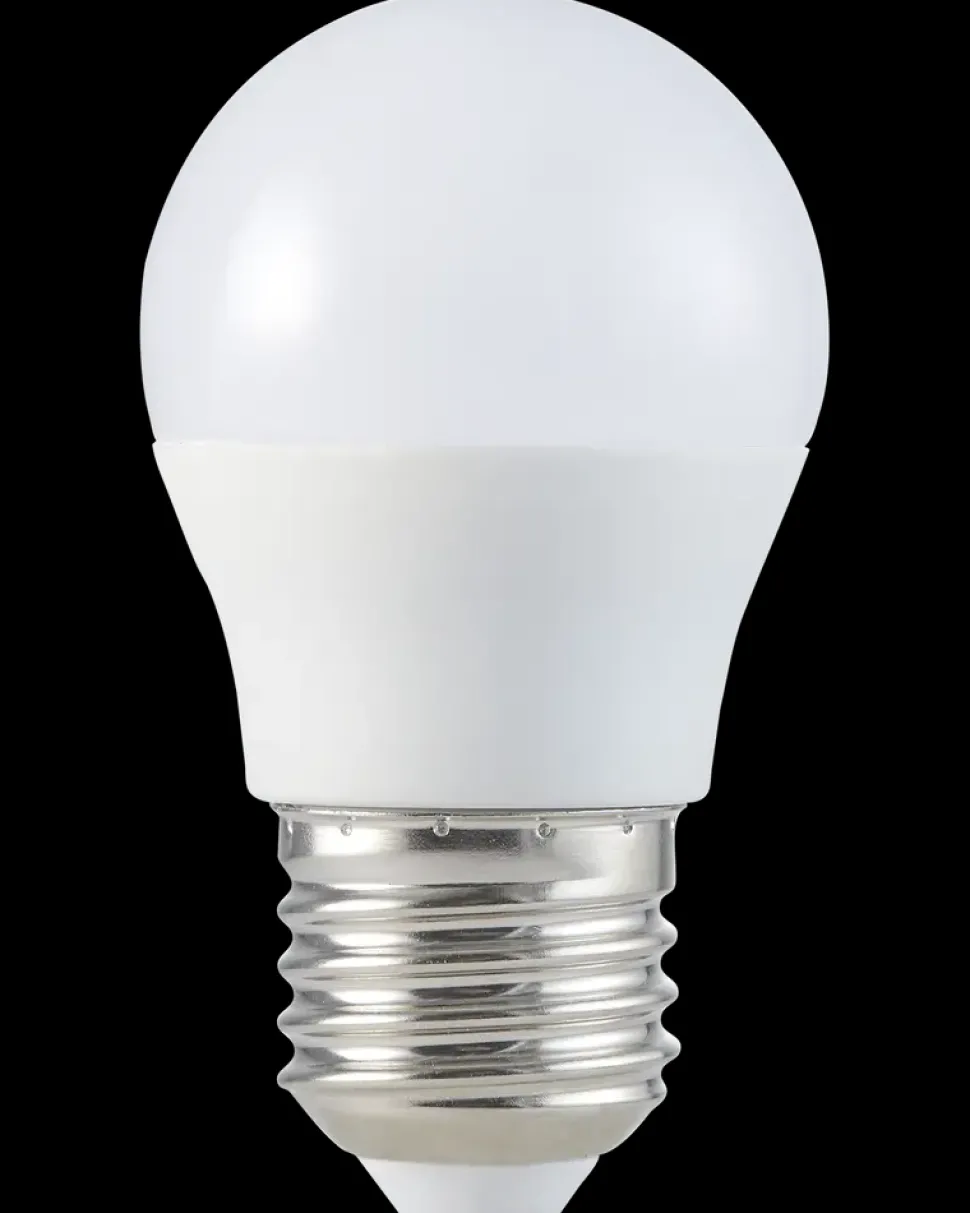 LED-pære 4,8W E27 G45 4-pak