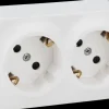 Legrand Stikkontakt dobbelt med schuko