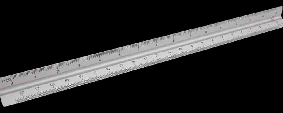 Lineal trekantet 30 cm