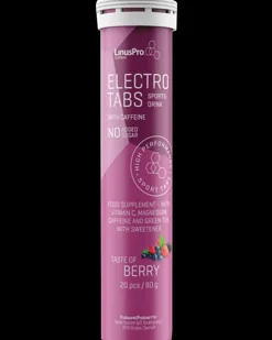 LinusPro Elektrolyt tabs 80g - Berry