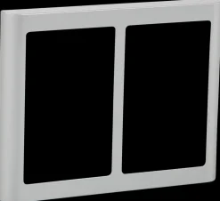 LK FUGA Design ramme SOFT 63 2x1½ modul - stål