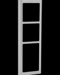 LK FUGA Design ramme SOFT 63 3 ½ modul - stål