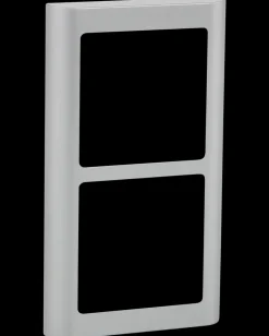 LK FUGA Design ramme SOFT 63 2 x 1 modul - stål