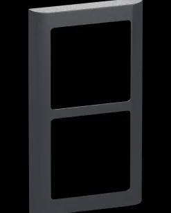 LK FUGA Designramme SOFT 2 x 1 modul - koksgrå
