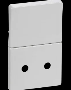 LK FUGA Tangent stikkontakt 1½modul - lysegrå