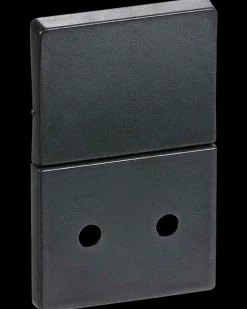 LK FUGA Tangent stikkontakt 1½modul - koksgrå
