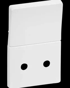 LK FUGA Tangent stikkontakt 1½modul - hvid