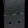 LK FUGA Tangent stikkontakt 1½modul m/jord - koksgrå