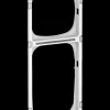 LK FUGA Teknisk monteringsramme Slim 2½ modul